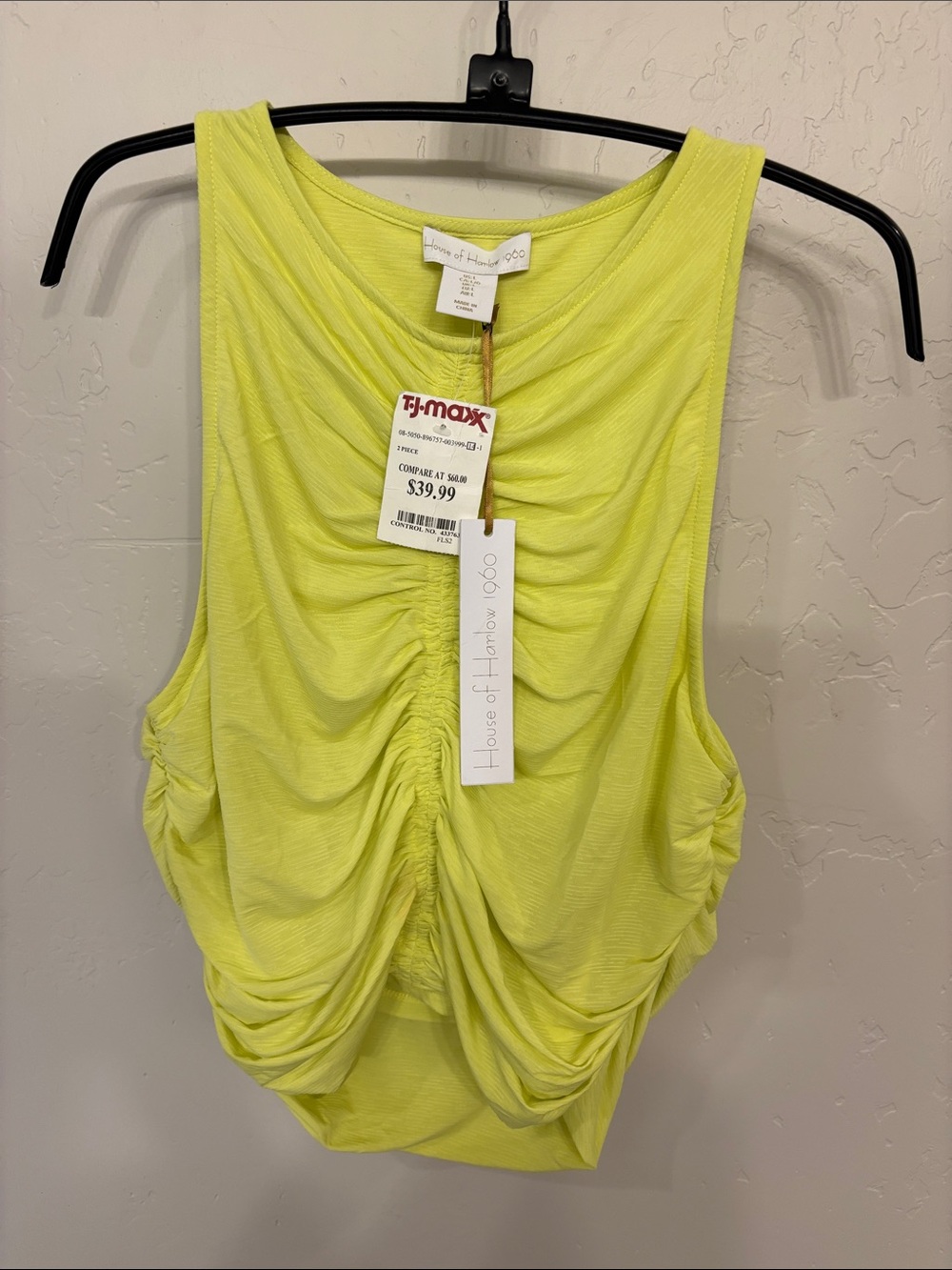 House of Harlow tank, L, NWT